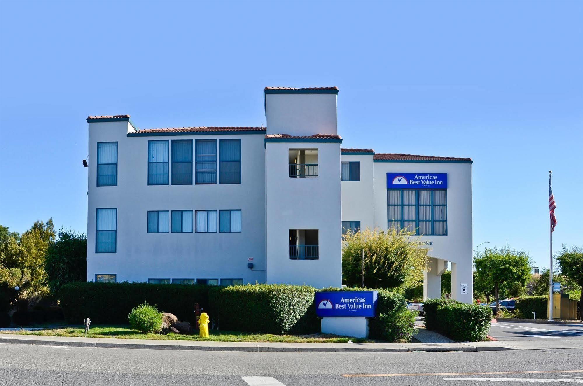 Americas Best Value Inn Novato Marin Sonoma Bagian luar foto