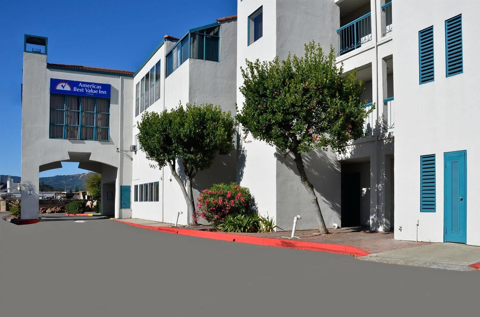 Americas Best Value Inn Novato Marin Sonoma Bagian luar foto